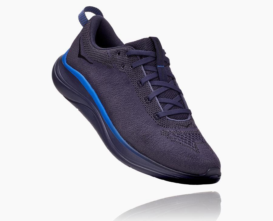 Tenis Hoka One One Hombre Azul Marino - Hupana Flow - RVJG27935